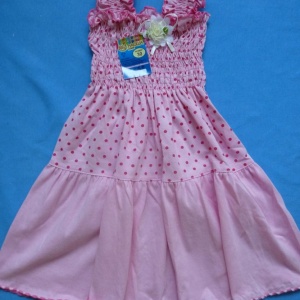 Платье детское трикотажное 12-019